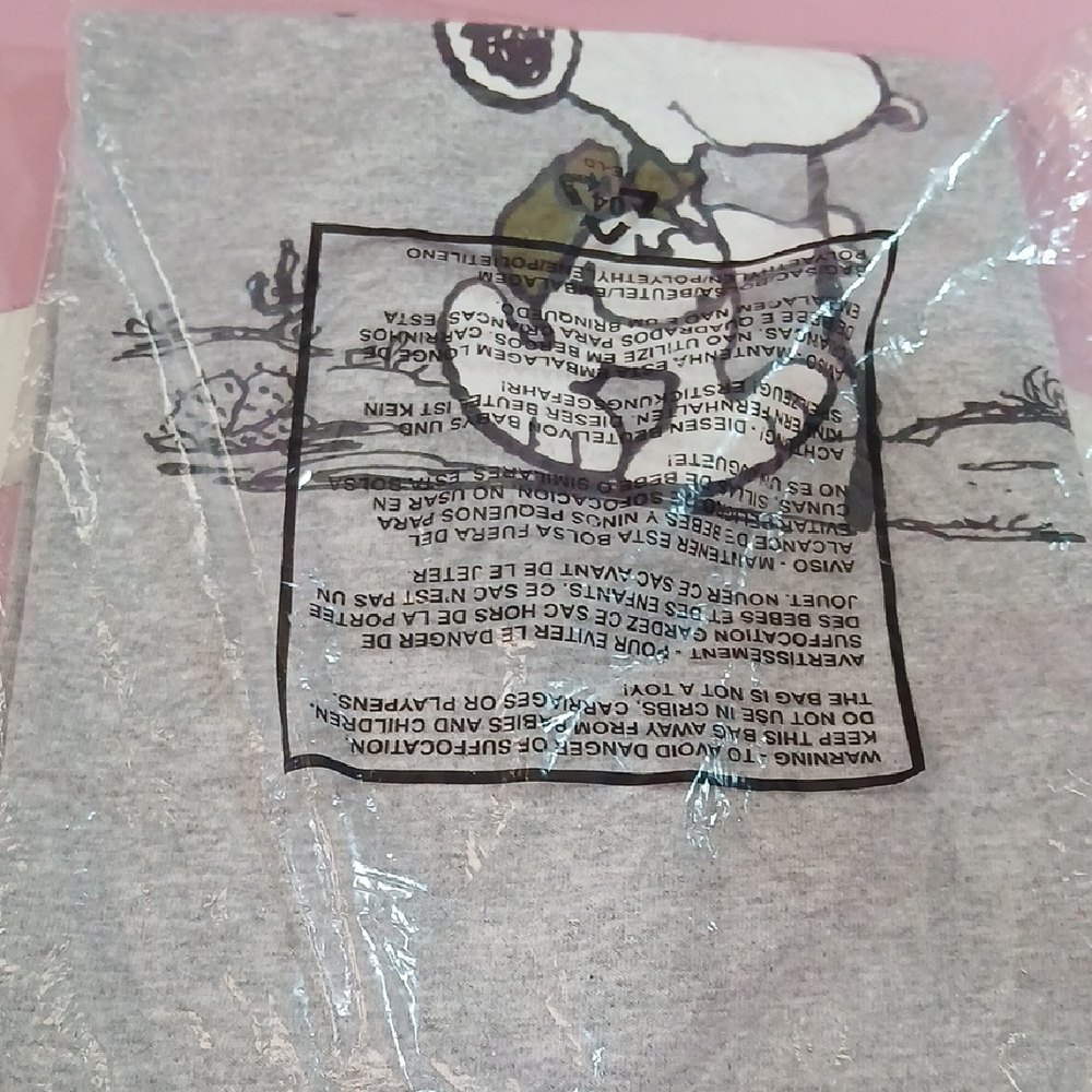 Gildan Gray 'Take a Hike' Peanuts T-Shirt - Picture 2 of 4